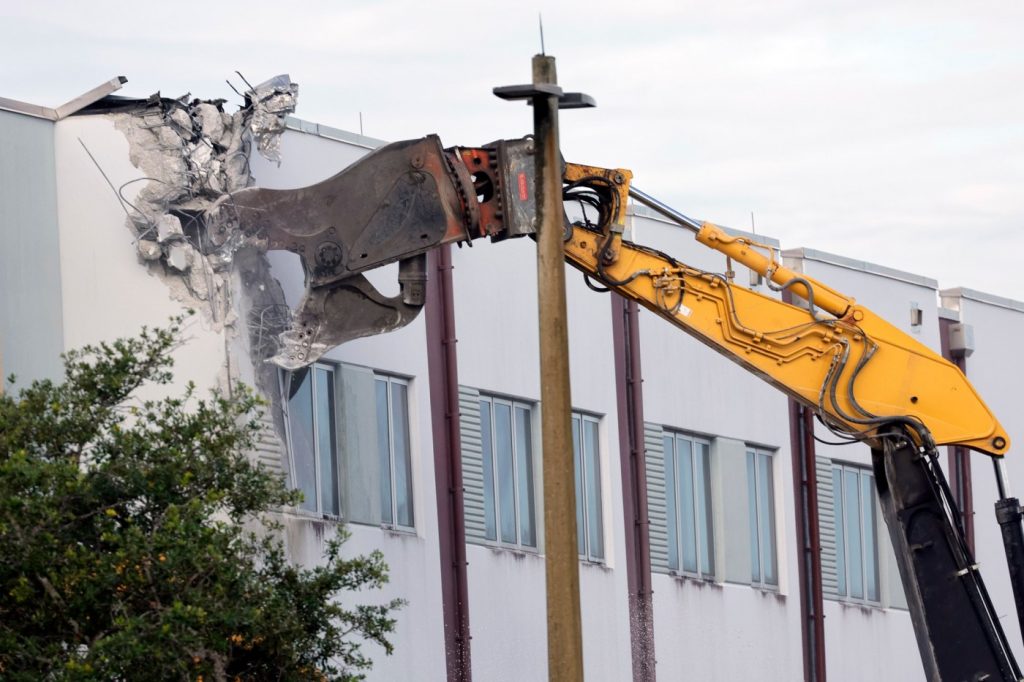 Demolition begins on the Parkland building where 17 died in 2018 mass shooting