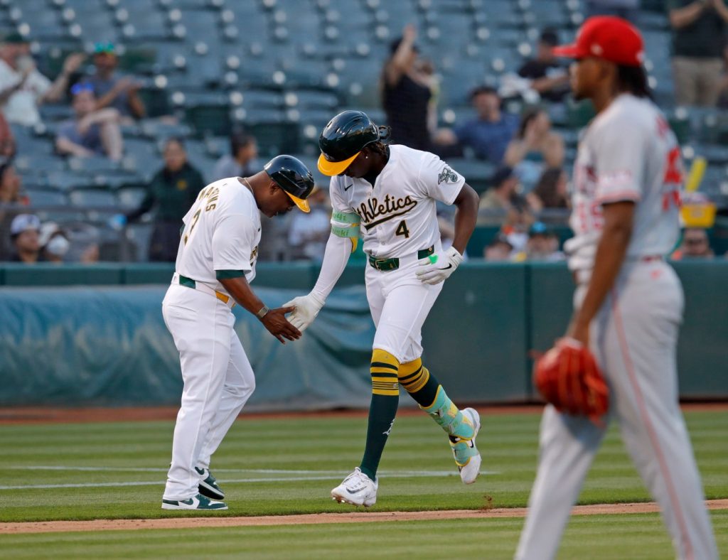 Brent Rooker, Lawrence Butler showcase power as A’s defeat Angels