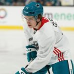 Sharks fans turn out for Macklin Celebrini at scrimmage