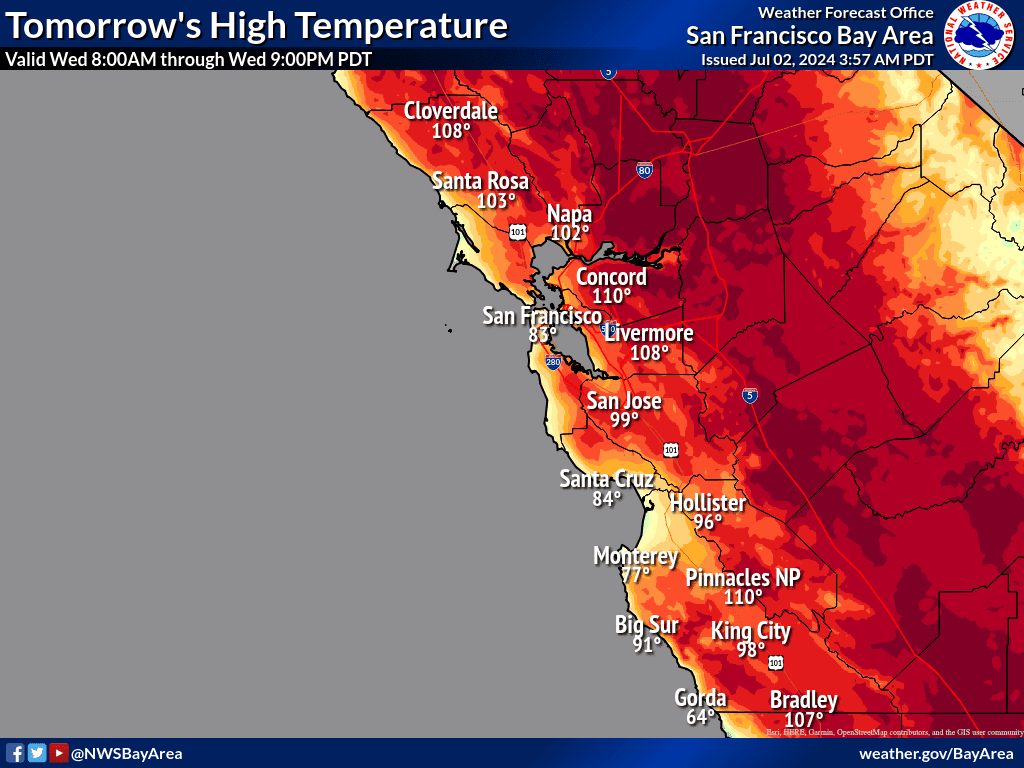 The Bay Area heat wave explained in 10 charts and maps