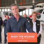 Newsom warns of worsening California fire season, reiterates support for Biden, says he won’t run against Harris