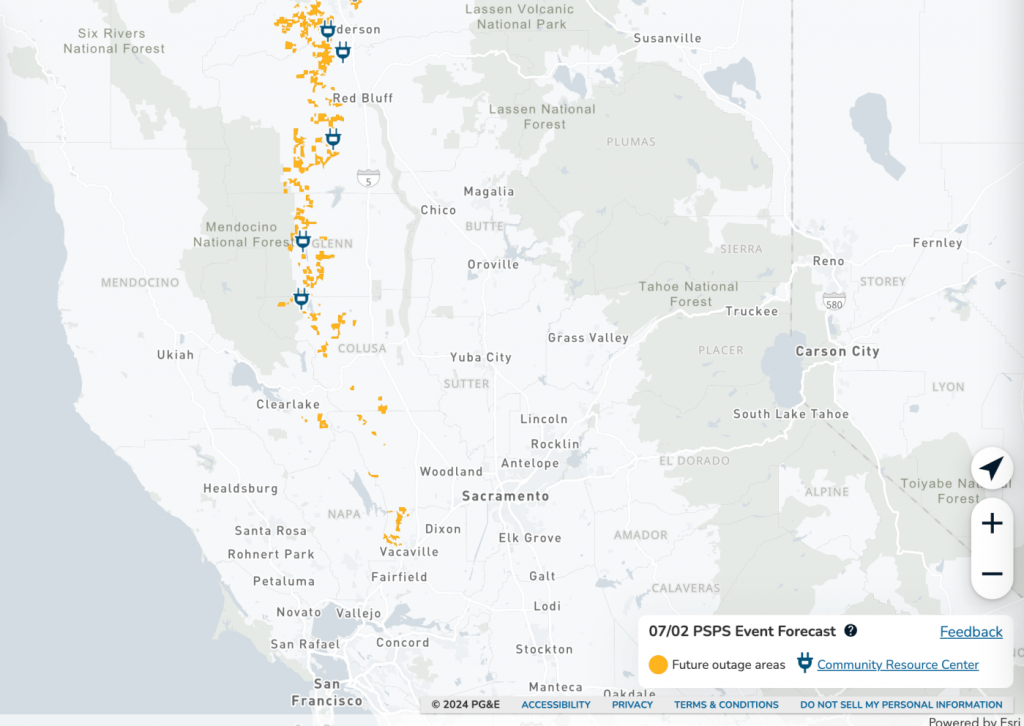 PG&E Public Safety Power Shutoffs: How to see if power will go out in your neighborhood due to wildfire danger