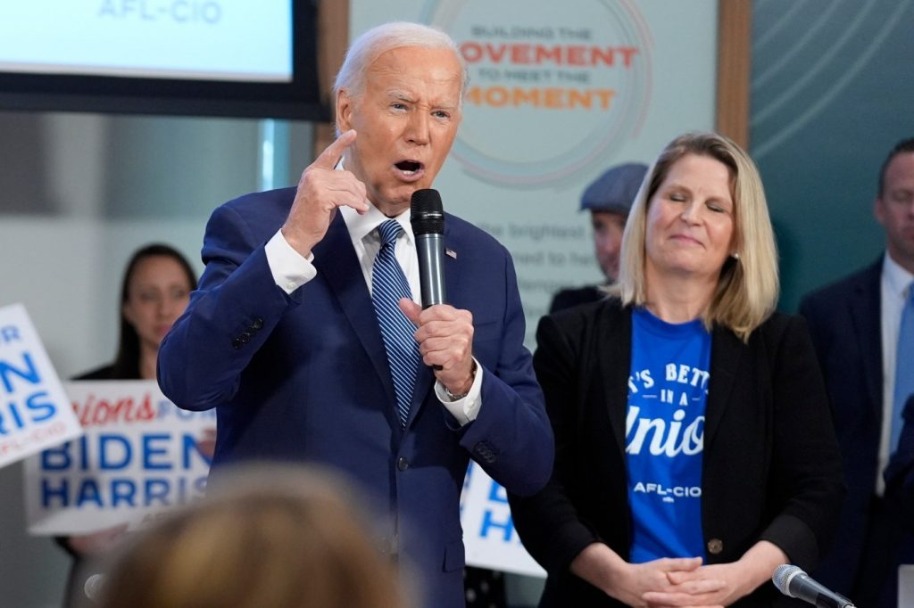 Newsom doubles down on support for Biden, says he won’t run against Harris