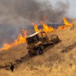 Fire breaks out near Santa Teresa County Park in south San Jose