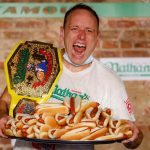 Watch live: Joey Chestnut competes in new hot dog-eating contest