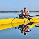 Local canoer rescues scared dog stranded on island off Redwood City