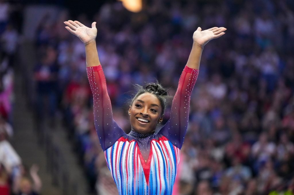 Simone Biles secures third trip to the Olympics after breezing to victory at U.S. trials