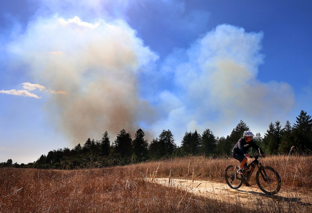 Wildfire breaks out in Napa County, forces evacuations