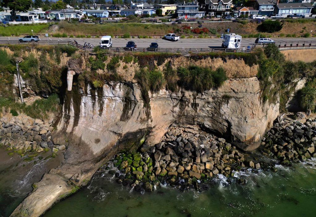 A high-traffic coastal bluff in Capitola is eroding. Will the city try to save it?