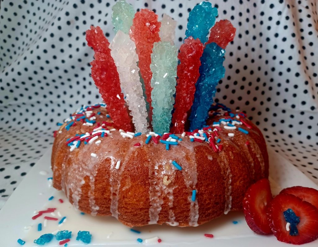 Fireworks bundt cake: Confessions of a very amateur baker