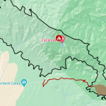 Map: Lake Fire in Santa Barbara County grows to 2nd biggest of the wildfire season