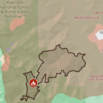 Map: Shelly Fire exceeds 10,000 acres in Siskiyou County