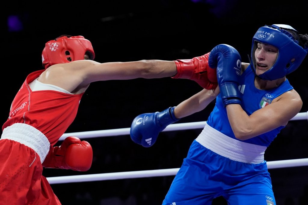 Boxer Khelif, who had gender test issue, wins first Olympic fight as opponent quits