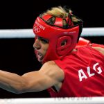 Algerian boxer who had gender test issue wins first Olympic fight in Paris when opponent quits