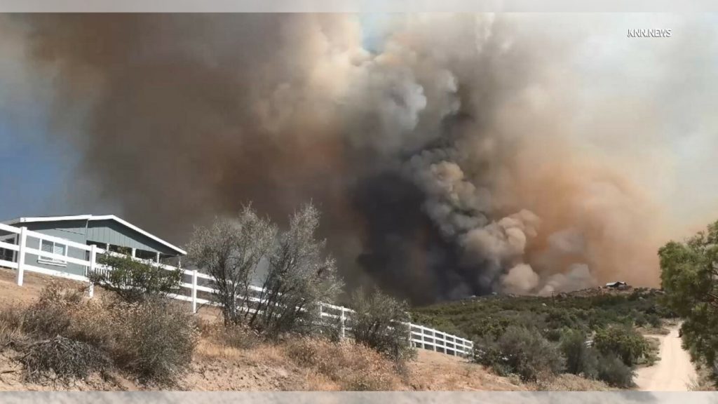 Nixon fire: Crews keep battling the nearly 5,000-acre wildfire in Southern California