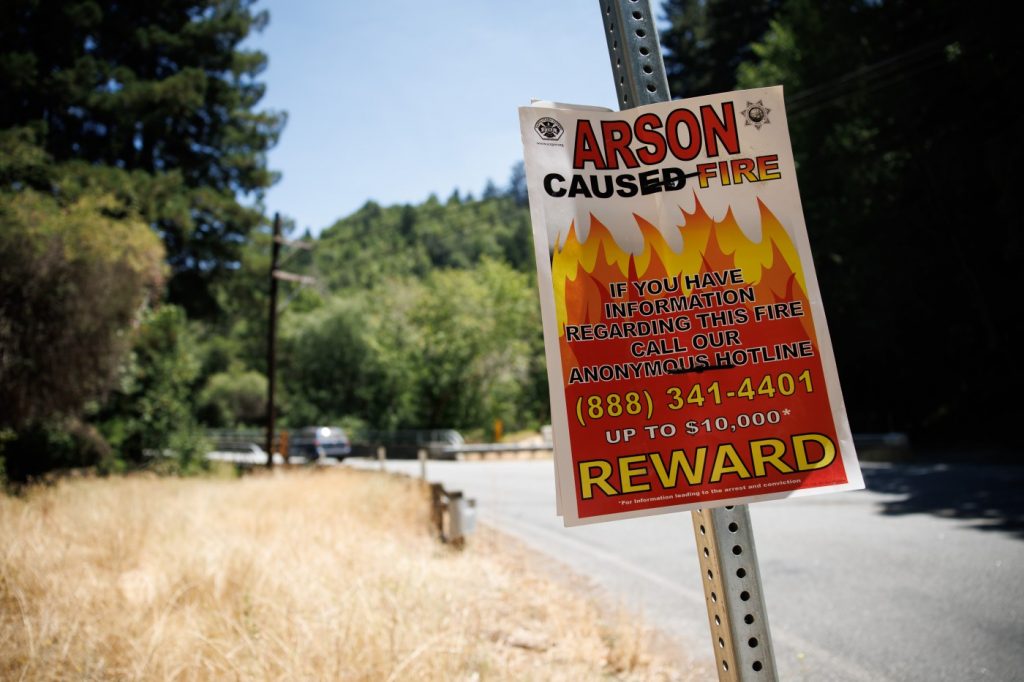 Santa Cruz Mountains residents on edge as series of fires investigated as potential arson