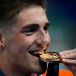 Summer Olympics: Aptos native Caspar Corbeau locks down bronze for Netherlands in 200-meter breaststroke