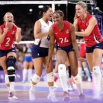 US women’s volleyball team wins 5-set thriller over Serbia