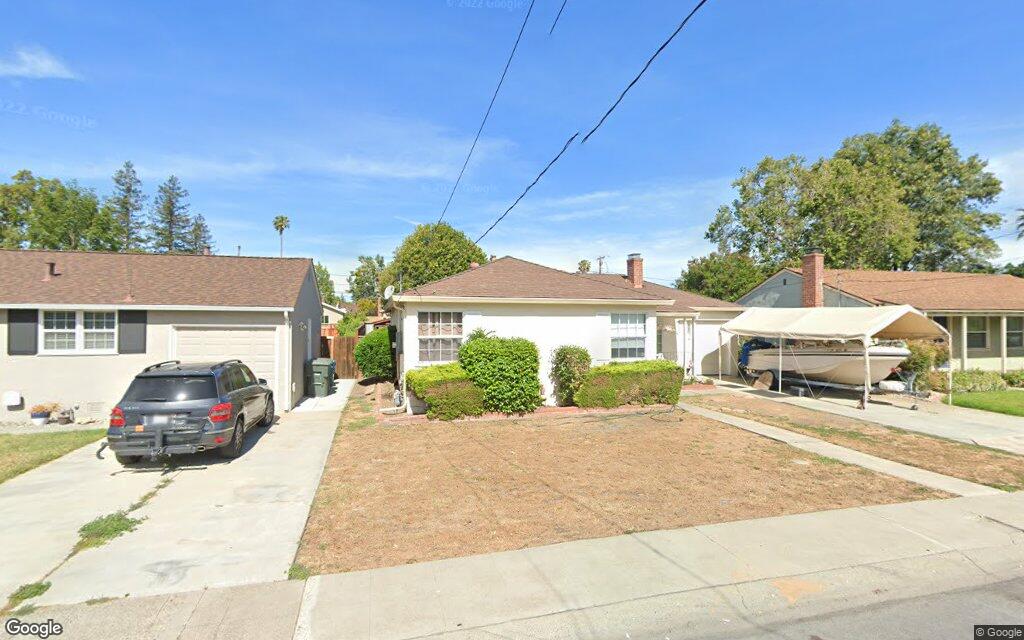 Sale closed in San Jose: $1.3 million for a three-bedroom home