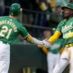 A’s win first game of final homestand at Oakland Coliseum in walk-off fashion