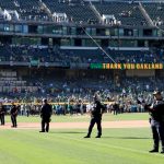 Few arrests during Oakland A’s final game at Coliseum, OPD reports