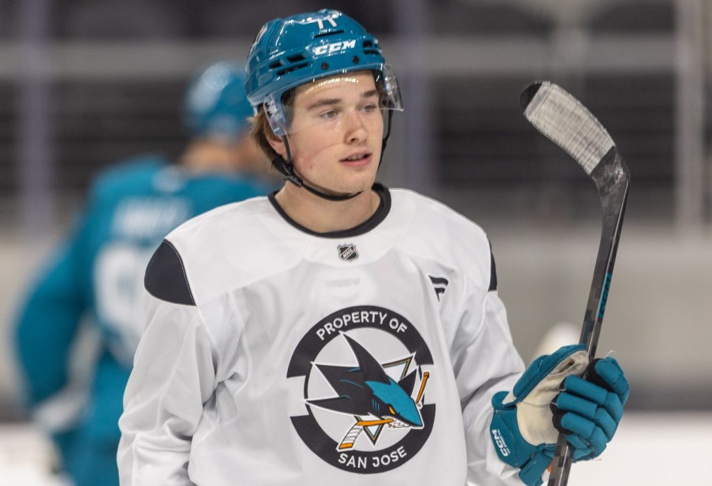 Sharks’ Celebrini could make NHL preseason debut Sunday vs. Vegas