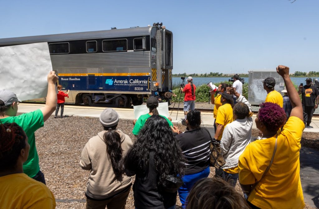 Antioch residents fight to keep troubled Amtrak station open