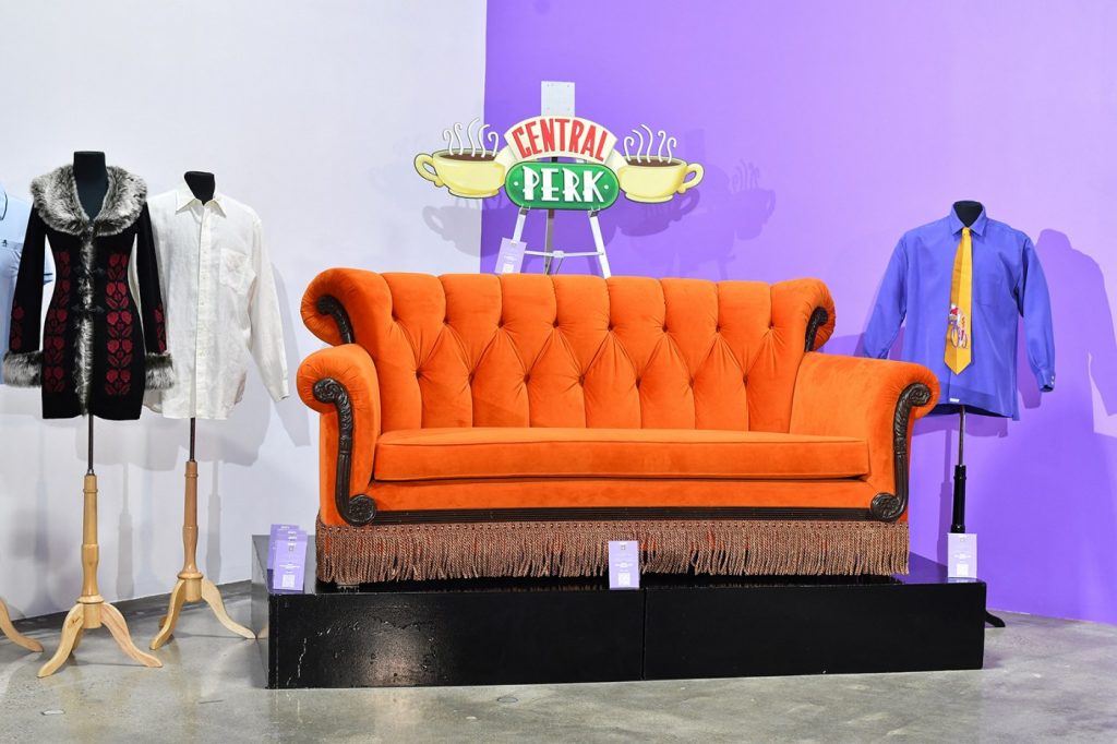 The one where the iconic ‘Friends’ couch sells for $29,250