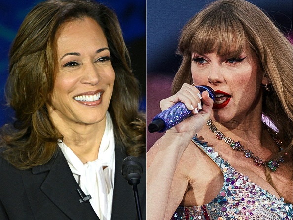 More than half of U.S. voters tell pollsters Taylor Swift’s endorsement will benefit Kamala Harris