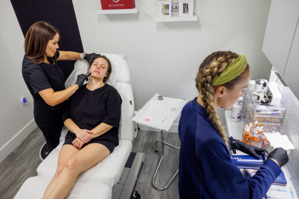 Patients are turning to med spas to address ‘Ozempic face’