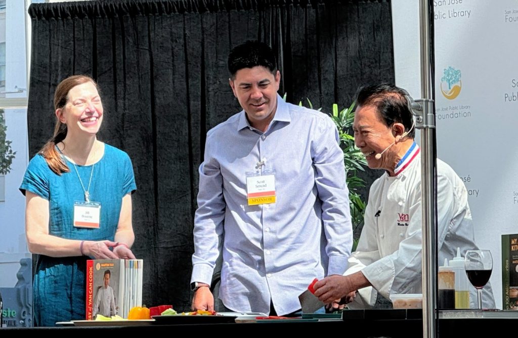 Chef Martin Yan cooks up $30K at San Jose Public Library Foundation fundraiser