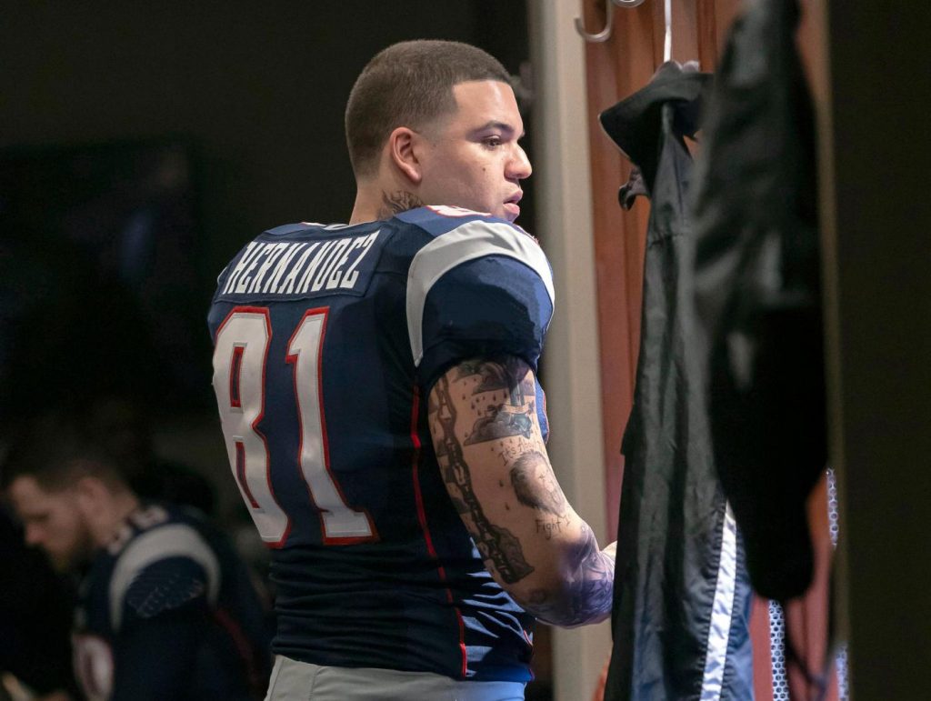 Aaron Hernandez ‘American Sports Story’ series wants to show a different view of the disgraced NFLer