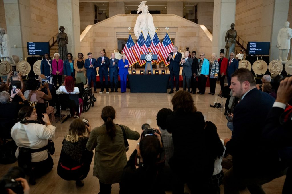 Once ‘hidden figures,’ now Congressional Gold Medal recipients