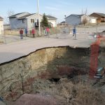 Sinkholes, and mines below, imperil South Dakota neighborhood