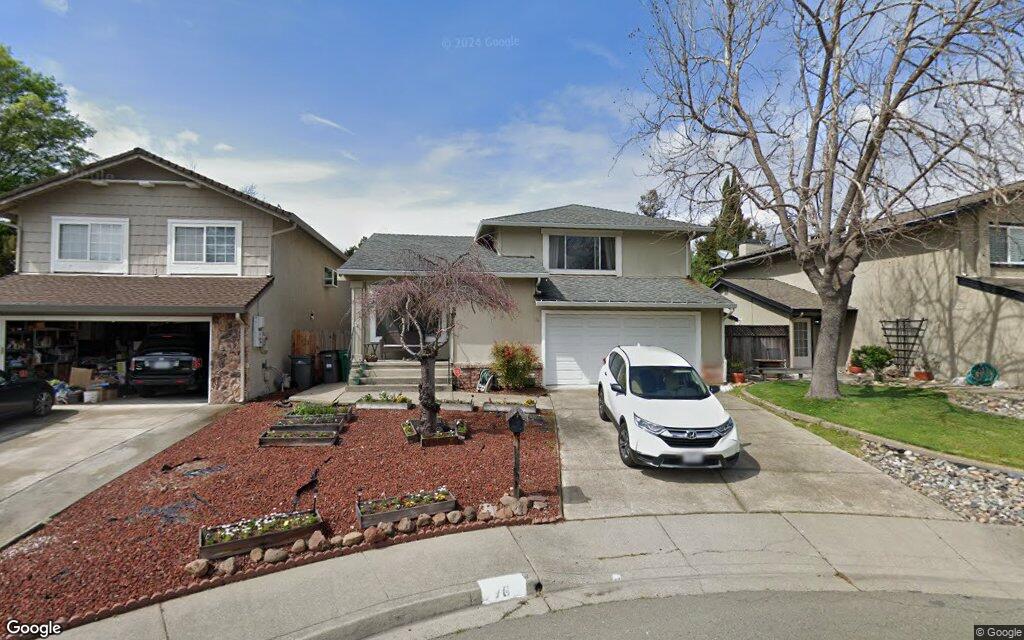 Sale closed in San Ramon: $1.4 million for a four-bedroom home