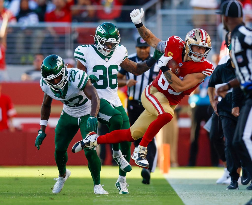 49ers pregame: Kittle, Warner active vs. Cardinals; McCaffrey on mend