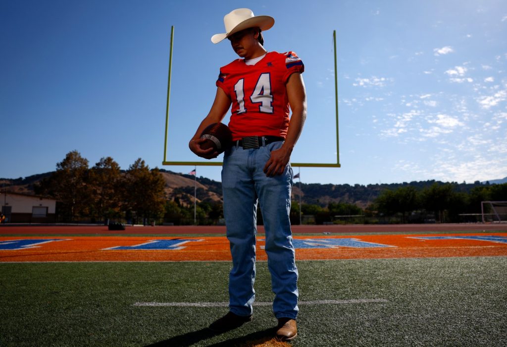 Santa Teresa’s ‘Cowboy Kicker’ making a name for himself in South Bay prep football