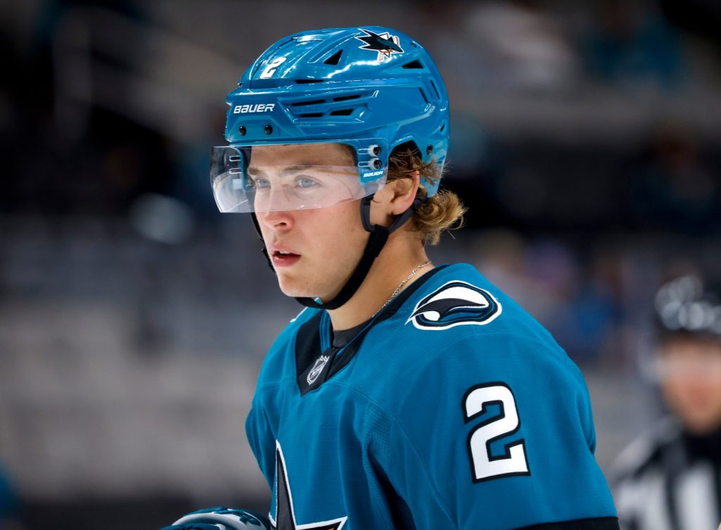 San Jose Sharks to sit rookie centerman vs. L.A. Kings