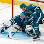 Sharks coach names starting goaltender for season opener; Macklin Celebrini set to go