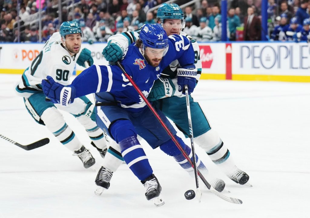 What do the Sharks want from Liljegren, now freed from Toronto?