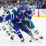 What do the Sharks want from Liljegren, now freed from Toronto?