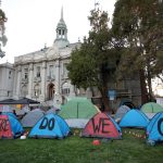 Berkeley’s homeless population demands attention with Old City Hall protest encampment