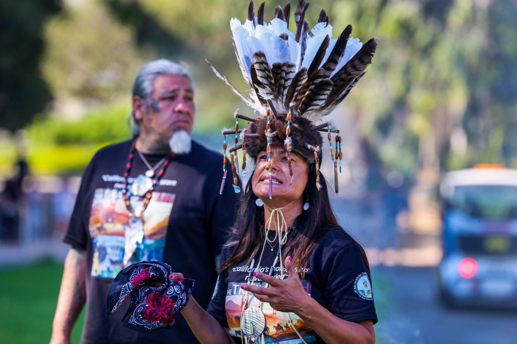 Ten Bay Area Muwekma Ohlone tribe members arrested during protests in Washington D.C.