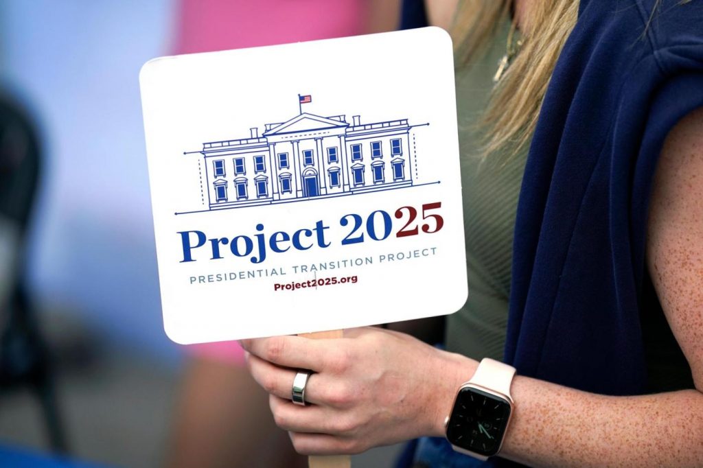 Trump’s protests aside, his agenda has plenty of overlap with Project 2025