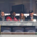 Taylor Swift and Travis Kelce attend ALCS Game 1 at Yankee Stadium