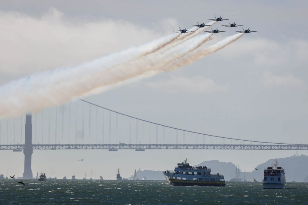 Blue Angels air show canceled Saturday due to fog