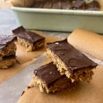 No Bake Treats: Chocolate Peanut Butter Crisp Bars