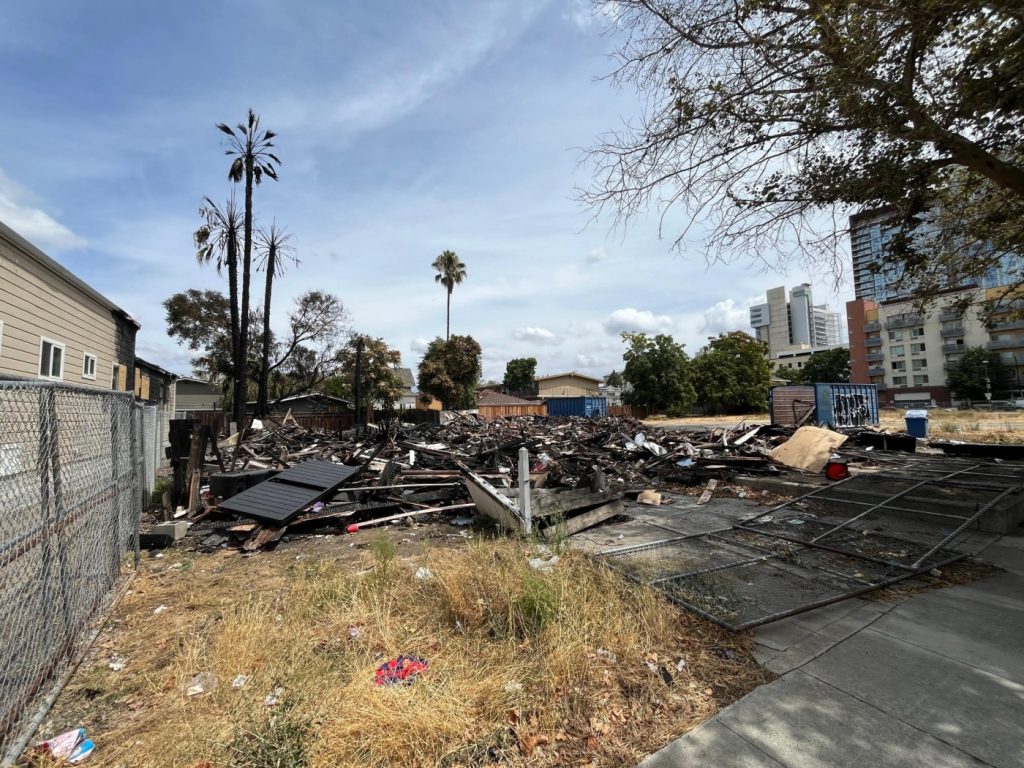 Complaints over burnt and blighted San Jose site began six years ago