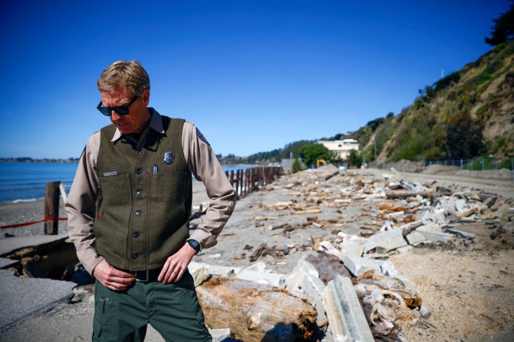 New study reveals major sea level rise vulnerabilities at Seacliff State Beach