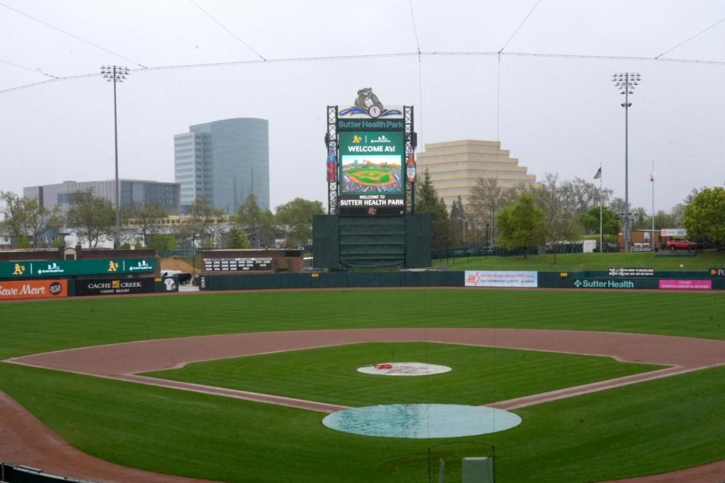 A’s temporary home in Sacramento will have grass instead of artificial turf